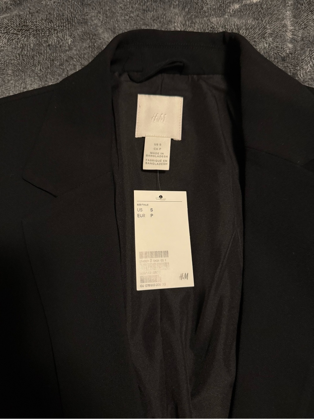 NWT H&M Black Women’s Blazer - Picture 2 of 4